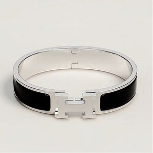 Brand New - Hermes Clic H bracelet XXL